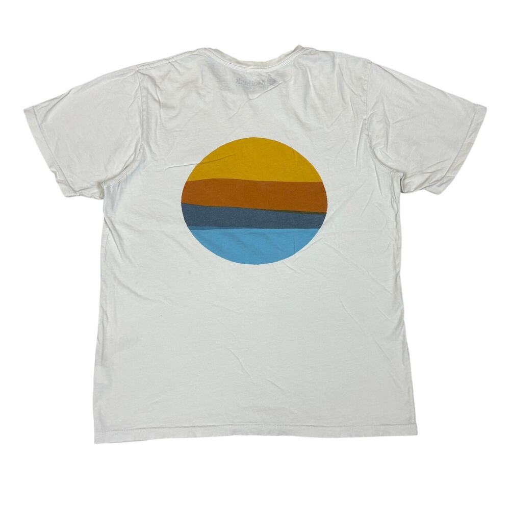 Mollusk Surf Shop Realize Sun Set Short Sleeve T Shirt Men's Small